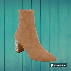 Jewel Badgley Mischka Gina Evening Pointy Toe Bootie